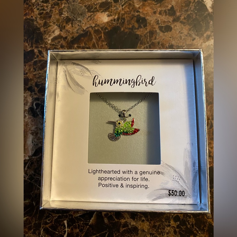 Hummingbird Necklace